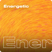 Illustration of energetic music widged