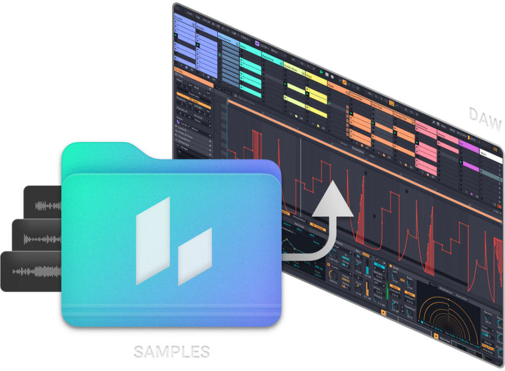 Illustration of an sample pack